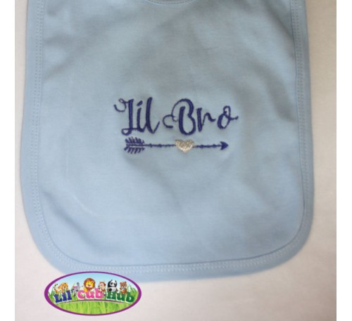 Little Brother, Big Brother Bib or Burp, Pregnancy Announcement, Baby Announcement Bibs and Burp Cloths